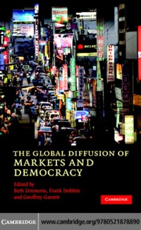 صورة الغلاف: The Global Diffusion of Markets and Democracy 1st edition 9780521878890