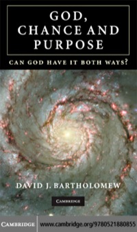 Imagen de portada: God, Chance and Purpose 1st edition 9780521880855