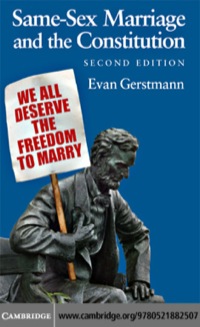 Cover image: Same-Sex Marriage and the Constitution 2nd edition 9780521882507