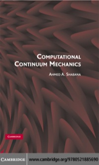 Cover image: Computational Continuum Mechanics 1st edition 9780521885690