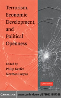 Imagen de portada: Terrorism, Economic Development, and Political Openness 1st edition 9780521887588