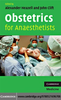 Cover image: Obstetrics for Anaesthetists 1st edition 9780521696708