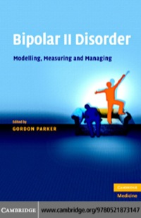 Omslagafbeelding: Bipolar II Disorder 1st edition 9780521123587