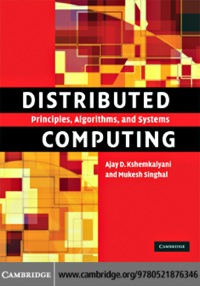 Imagen de portada: Distributed Computing 1st edition 9780521189842