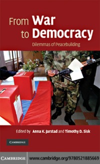 Imagen de portada: From War to Democracy 1st edition 9780521885669