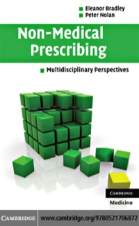 Titelbild: Non-Medical Prescribing 1st edition 9780521706872