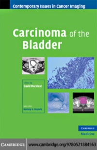 Titelbild: Carcinoma of the Bladder 1st edition 9780521884563