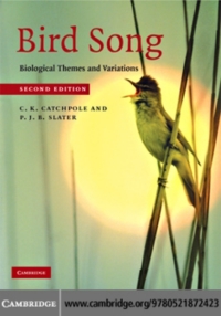 صورة الغلاف: Bird Song 2nd edition 9780521872423