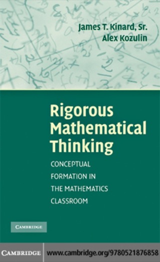 Imagen de portada: Rigorous Mathematical Thinking 1st edition 9780521876858