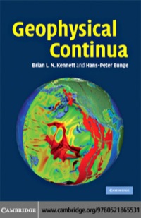 Imagen de portada: Geophysical Continua 1st edition 9780521865531