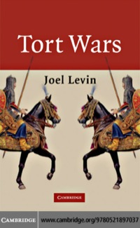 Titelbild: Tort Wars 1st edition 9780521897037