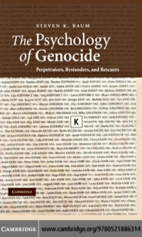 Titelbild: The Psychology of Genocide 1st edition 9780521886314