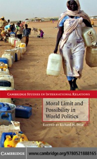 Imagen de portada: Moral Limit and Possibility in World Politics 1st edition 9780521888165