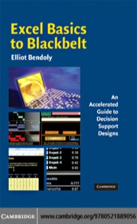 表紙画像: Excel Basics to Blackbelt 1st edition 9780521889056