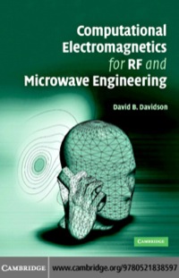 Titelbild: Computational Electromagnetics for RF and Microwave Engineering 1st edition 9780521838597