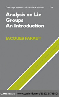 Cover image: Analysis on Lie Groups 1st edition 9780521719308