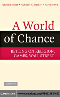 Imagen de portada: A World of Chance 1st edition 9780521884662
