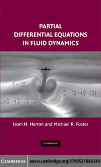 Omslagafbeelding: Partial Differential Equations in Fluid Dynamics 1st edition 9780521888240