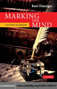 Imagen de portada: Marking the Mind 1st edition 9780521726412