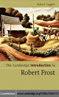 Imagen de portada: The Cambridge Introduction to Robert Frost 1st edition 9780521854115