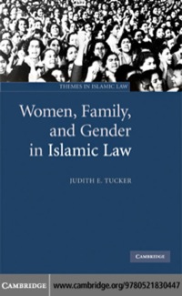 صورة الغلاف: Women, Family, and Gender in Islamic Law 1st edition 9780521830447