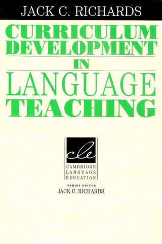 Cover image: Curriculum Development in Language Teaching 9780521804912