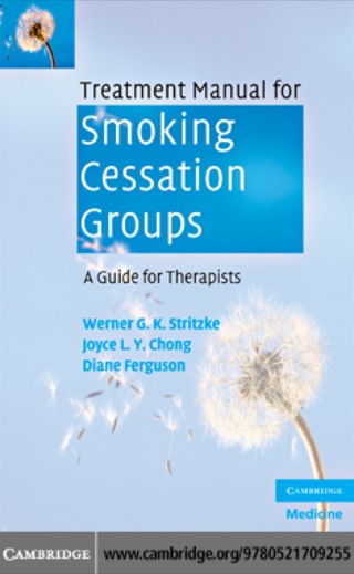 Cover image: Treatment Manual for Smoking Cessation Groups 1st edition 9780521709255