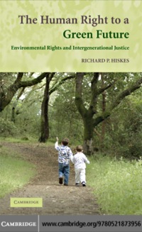 Titelbild: The Human Right to a Green Future 9780521873956