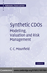 Imagen de portada: Synthetic CDOs 1st edition 9780521897884