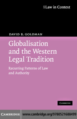 Cover image: Globalisation and the Western Legal Tradition 1st edition 9780521688499