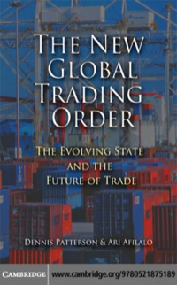 Imagen de portada: The New Global Trading Order 1st edition 9780521875189