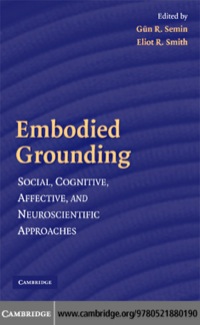 صورة الغلاف: Embodied Grounding 1st edition 9780521880190