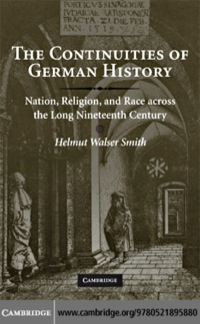 صورة الغلاف: The Continuities of German History 1st edition 9780521895880