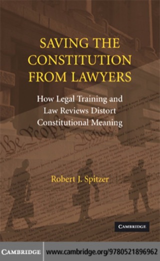 Titelbild: Saving the Constitution from Lawyers 1st edition 9780521896962