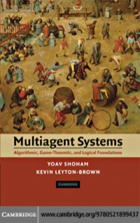 Cover image: Multiagent Systems 9780521899437