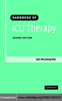 Cover image: Handbook of ICU Therapy 2nd edition 9780521682473