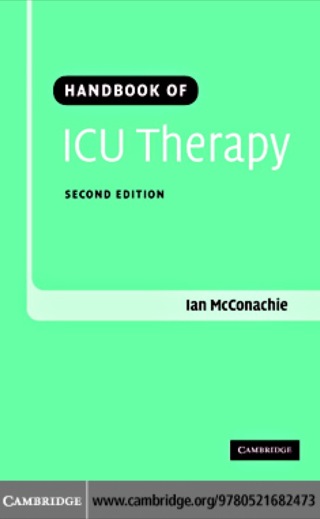 Cover image: Handbook of ICU Therapy 2nd edition 9780521682473