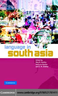 Cover image: Language in South Asia 1st edition 9780521781411