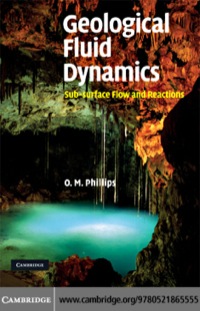 Imagen de portada: Geological Fluid Dynamics 1st edition 9780521865555