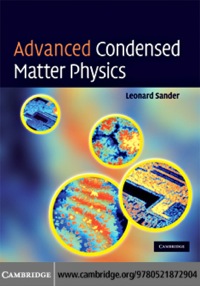 Omslagafbeelding: Advanced Condensed Matter Physics 1st edition 9780521872904