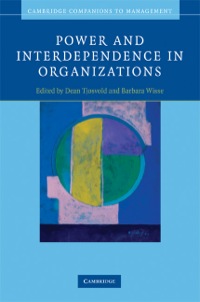 Imagen de portada: Power and Interdependence in Organizations 9780521878593