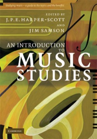 Titelbild: An Introduction to Music Studies 9780521842938
