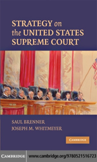 Cover image: Strategy on the United States Supreme Court 1st edition 9780521516723