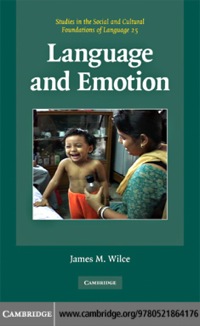 Cover image: Language and Emotion 1st edition 9780521864176