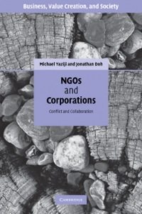 Immagine di copertina: NGOs and Corporations 9780521866842