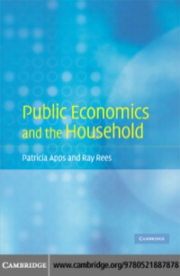 Cover image: Public Economics and the Household 1st edition 9780521887878
