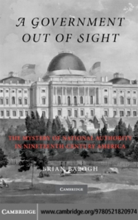 Cover image: A Government Out of Sight 9780521820974