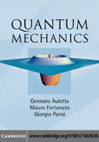 Imagen de portada: Quantum Mechanics 9780521869638