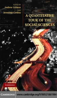 Cover image: A Quantitative Tour of the Social Sciences 1st edition 9780521861984