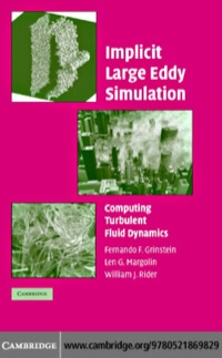 Imagen de portada: Implicit Large Eddy Simulation 1st edition 9780521869829
